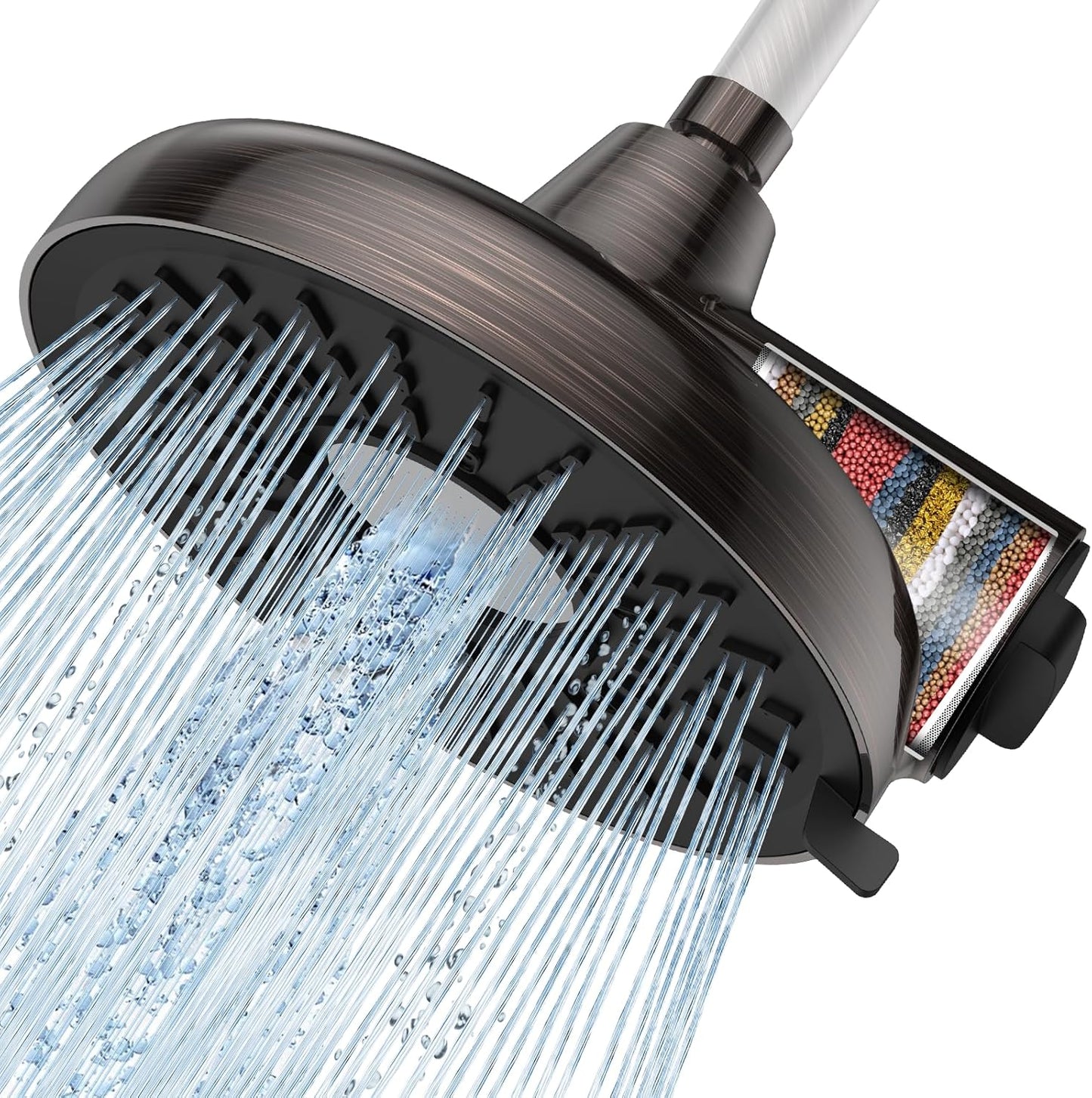 Filtered Shower Head - 8 Inch High Pressure Rain Showerhead