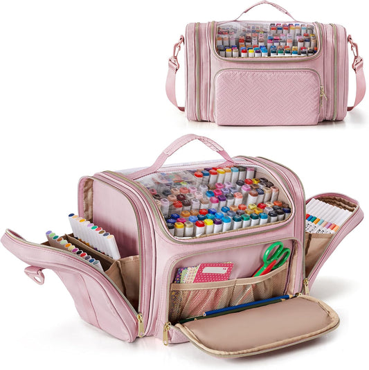 Marker Organizer Bag for 180-300 Markers, Large Storage Case