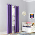 Sun Zero Riley Kids Blackout Grommet Curtain Panel, 40 in x 63 in