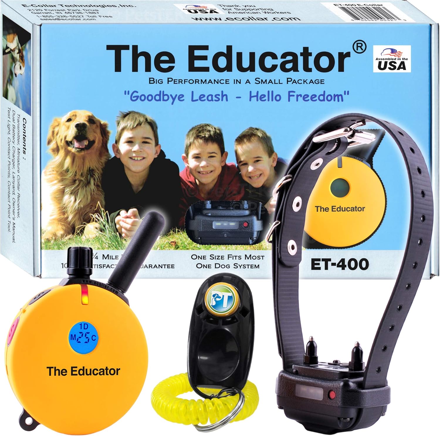 Educator ET-400 E Collar for Dog Training with Remote Control
