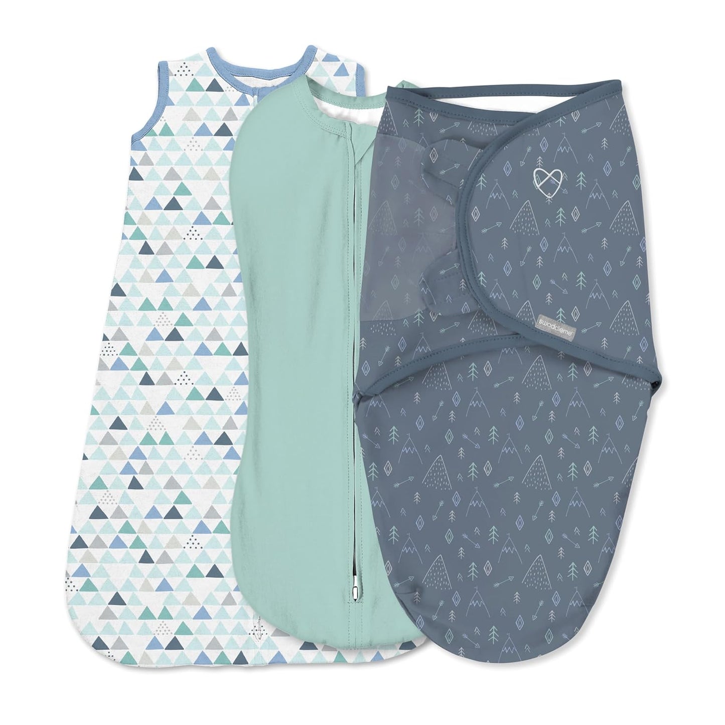 SwaddleMe Comfort Pack Baby Swaddle Set for Newborns 0-3 Months