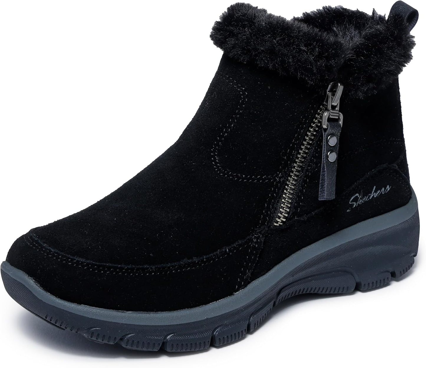 Skechers Women's Winter Boots with Air-Cooled Memory Foam Comfort