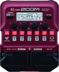 Zoom B1 Four Bass Multi-Effects Processor Pedal - Powerful Bass Tones
