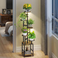 Plant Stand Indoor with Grow Light 6-Tiered Tall Plant Shelf