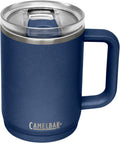 Thrive Leak-Proof 16 oz Insulated Steel Mug - Navy travel companion