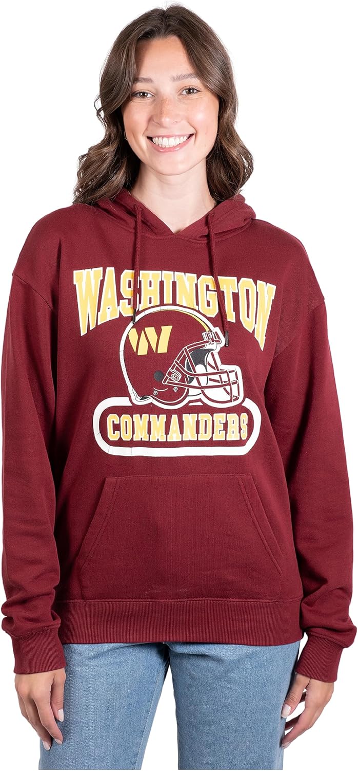 Ultra Game Women's NFL Official Super Soft Hoodie Pullover