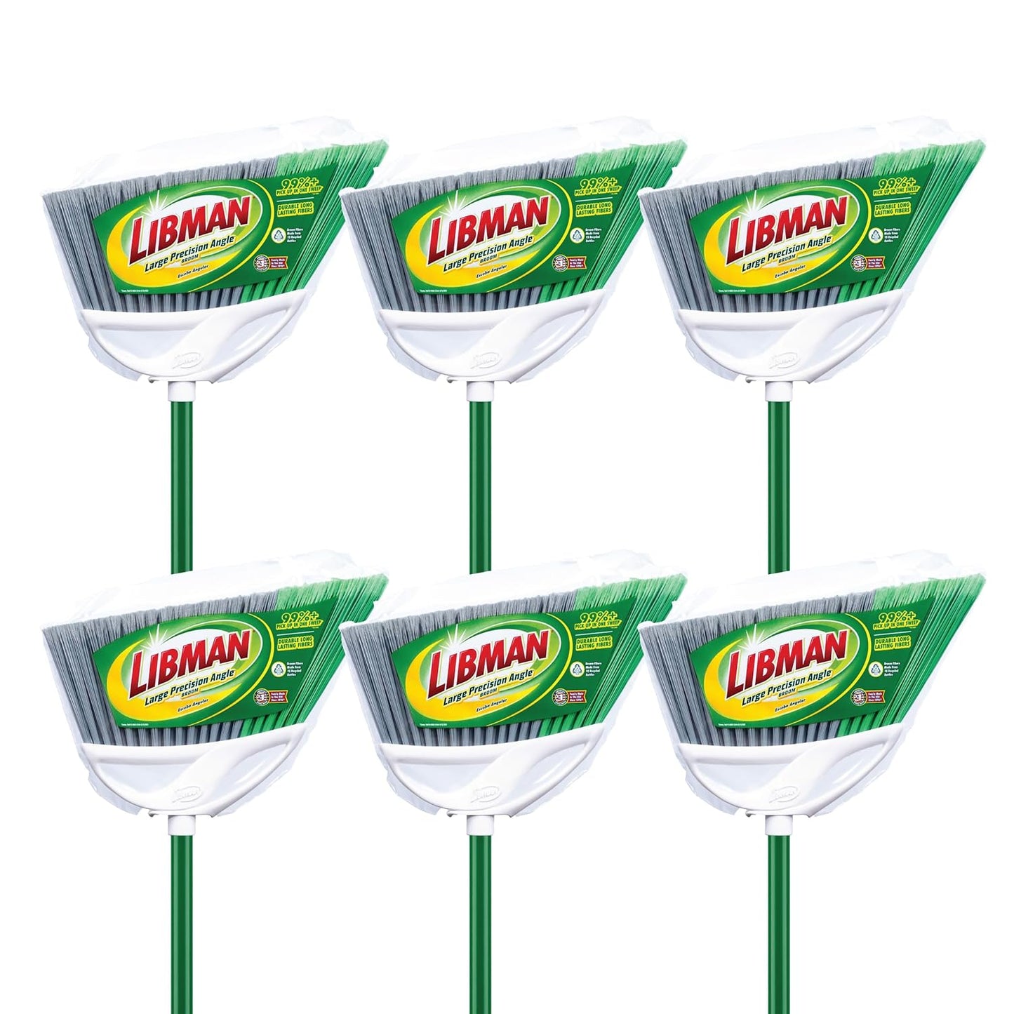 Libman Commercial 205 Large Precision Angle Broom for Corners