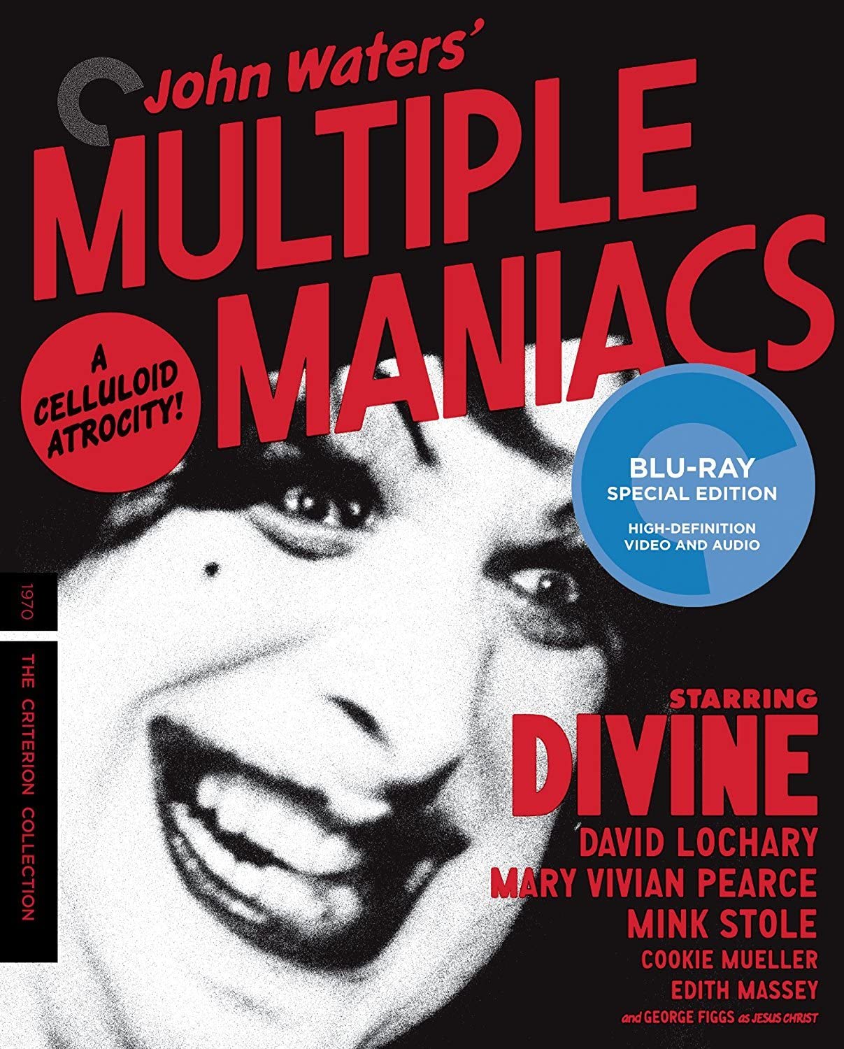 Multiple Maniacs Blu-ray by Divine - A Cult Classic Experience