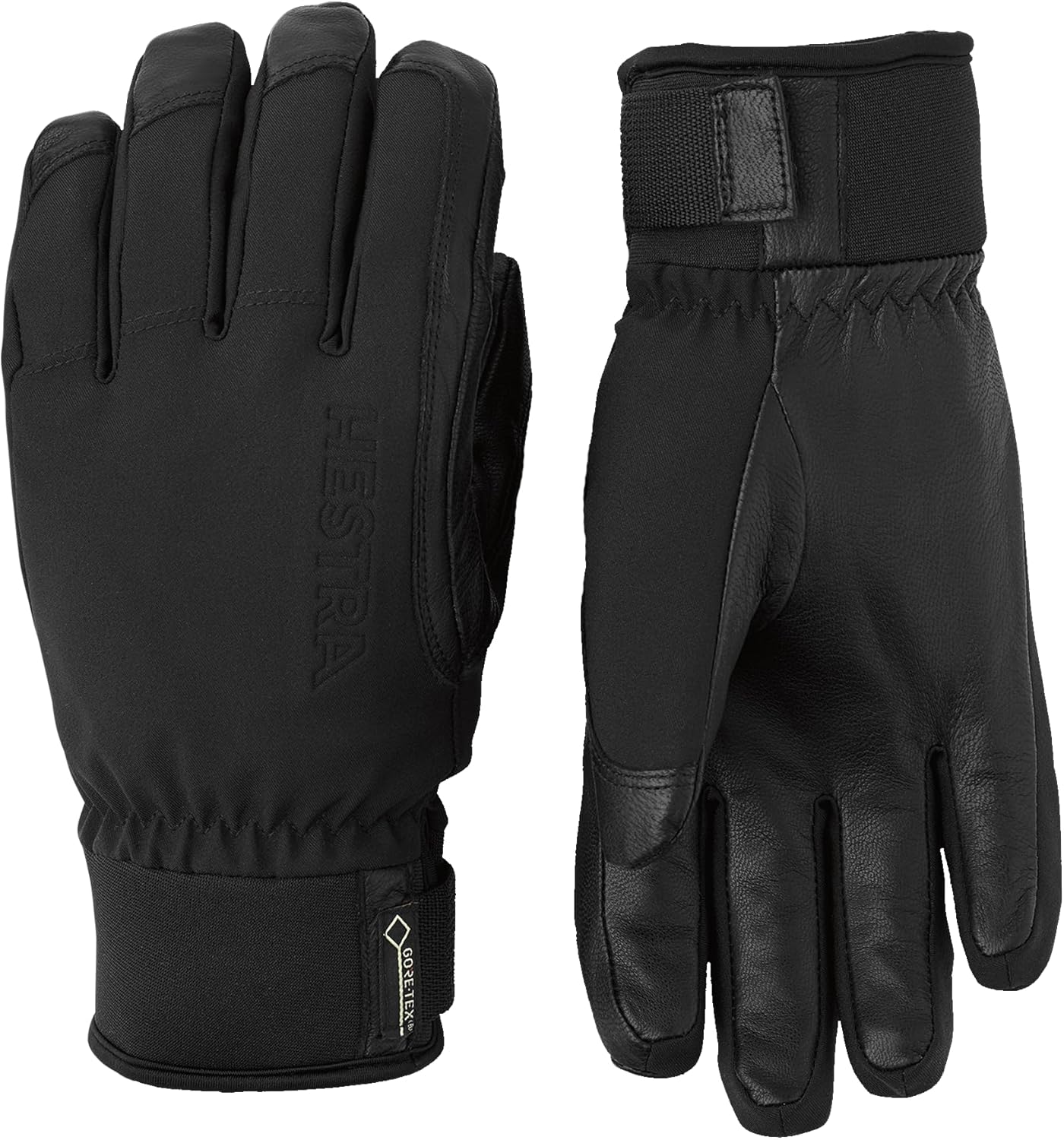 Hestra Gore-Tex Ski Glove: Waterproof Leather for Skiing
