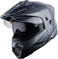 Dual Visor Full Face Motorcycle Helmet HF802 - Dual Sport Design