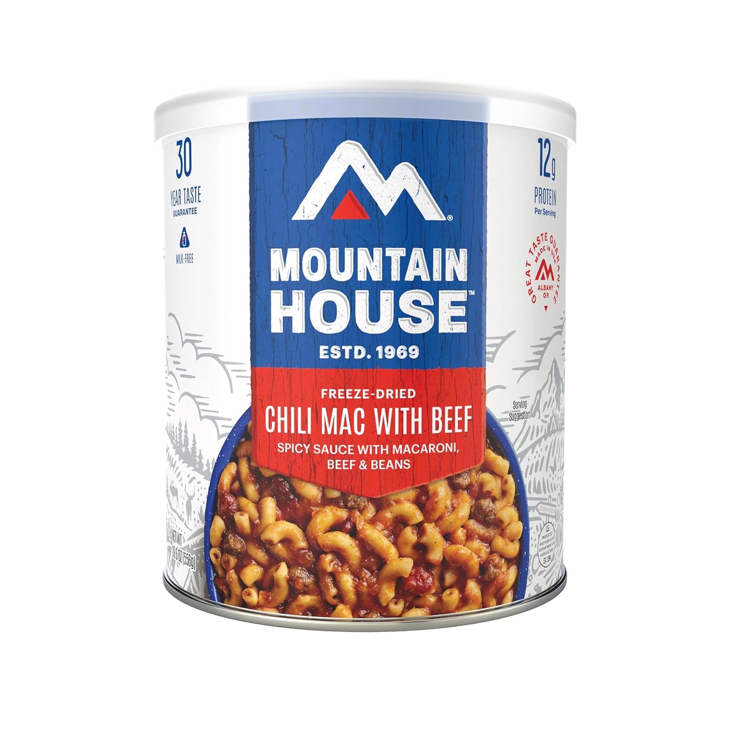 Chili Mac with Beef - Freeze-Dried Camping Food for Adventures