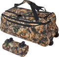 REDCAMP Foldable Duffle Bag with Wheels - Large Travel Roller