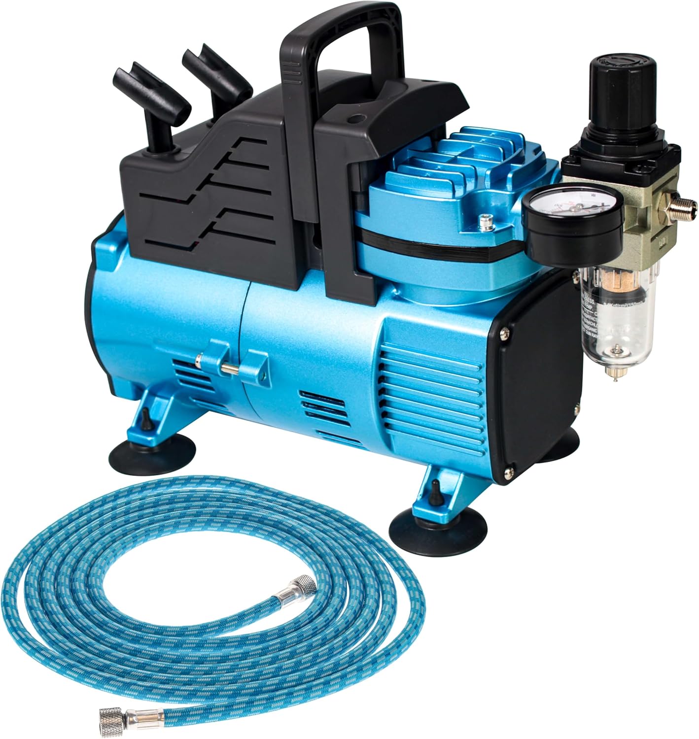 Master Airbrush 1/5 HP Cool Runner Dual Fan Air Compressor Kit