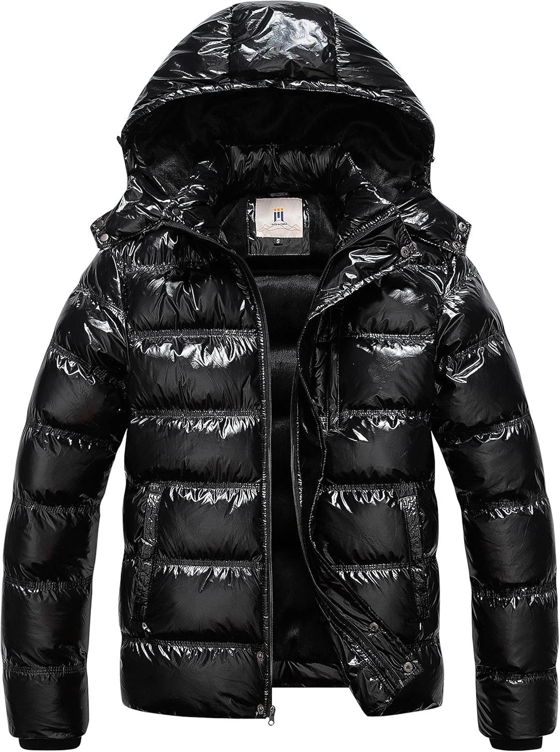 CREATMO US Men's Waterproof Winter Puffer Jacket for Cold Weather