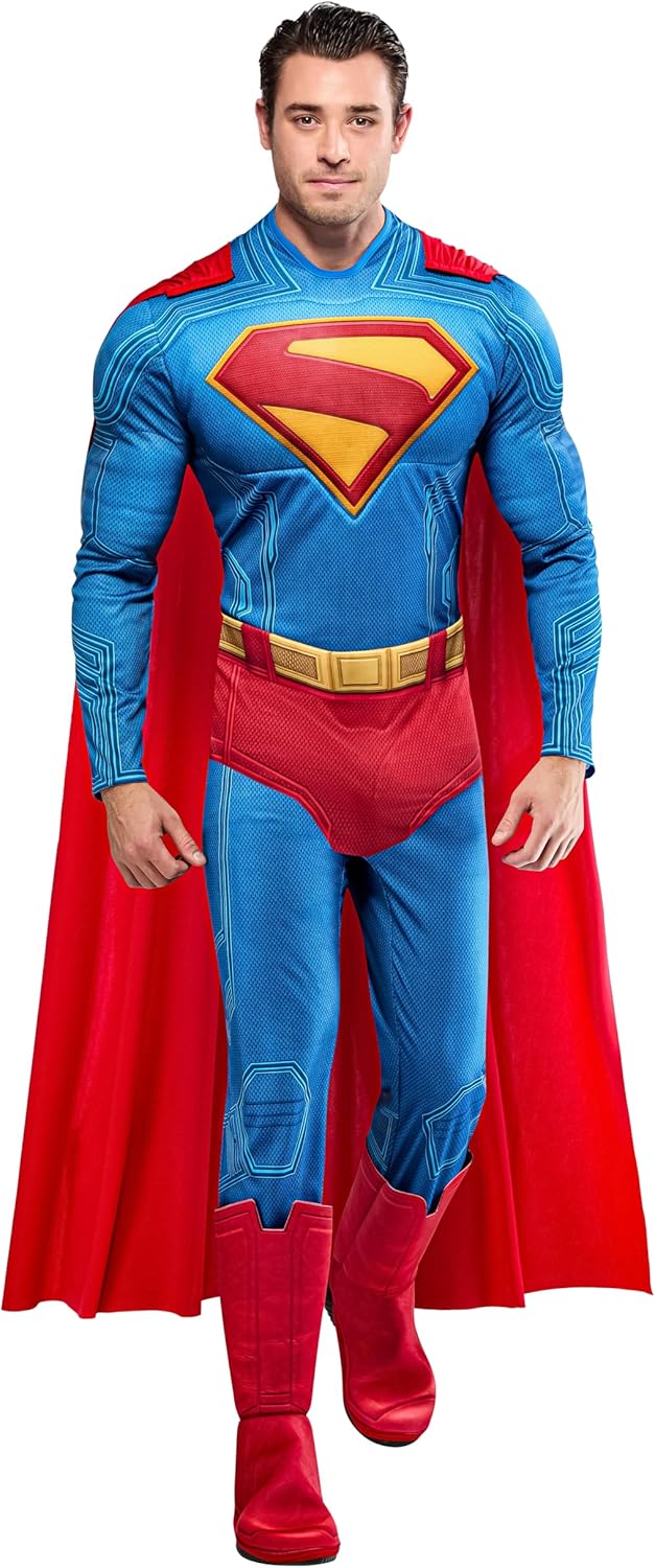 Rubies Mens Superman Deluxe Costume for Ultimate Cosplay Fun