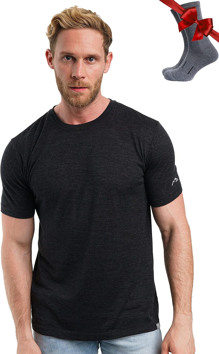 Merino Wool T-Shirt Mens for All-Season Comfort and Style