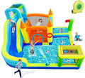 Inflatable Water Slide Park with Splash Pool for Kids - Backyard Fun