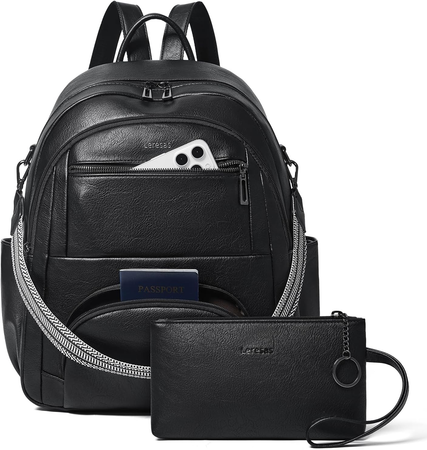 35L Large Travel Backpack Purse for Work and College Use