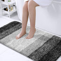 Bathroom Runner Rug 47x24 - Plush Microfiber Bath Mat for Quick Dry