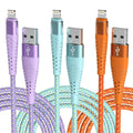 Lightning Fast Charging iPhone Cable 6FT 3PK - Apple MFi Certified - Compatible with iPhone 14/13/12 Pro Max