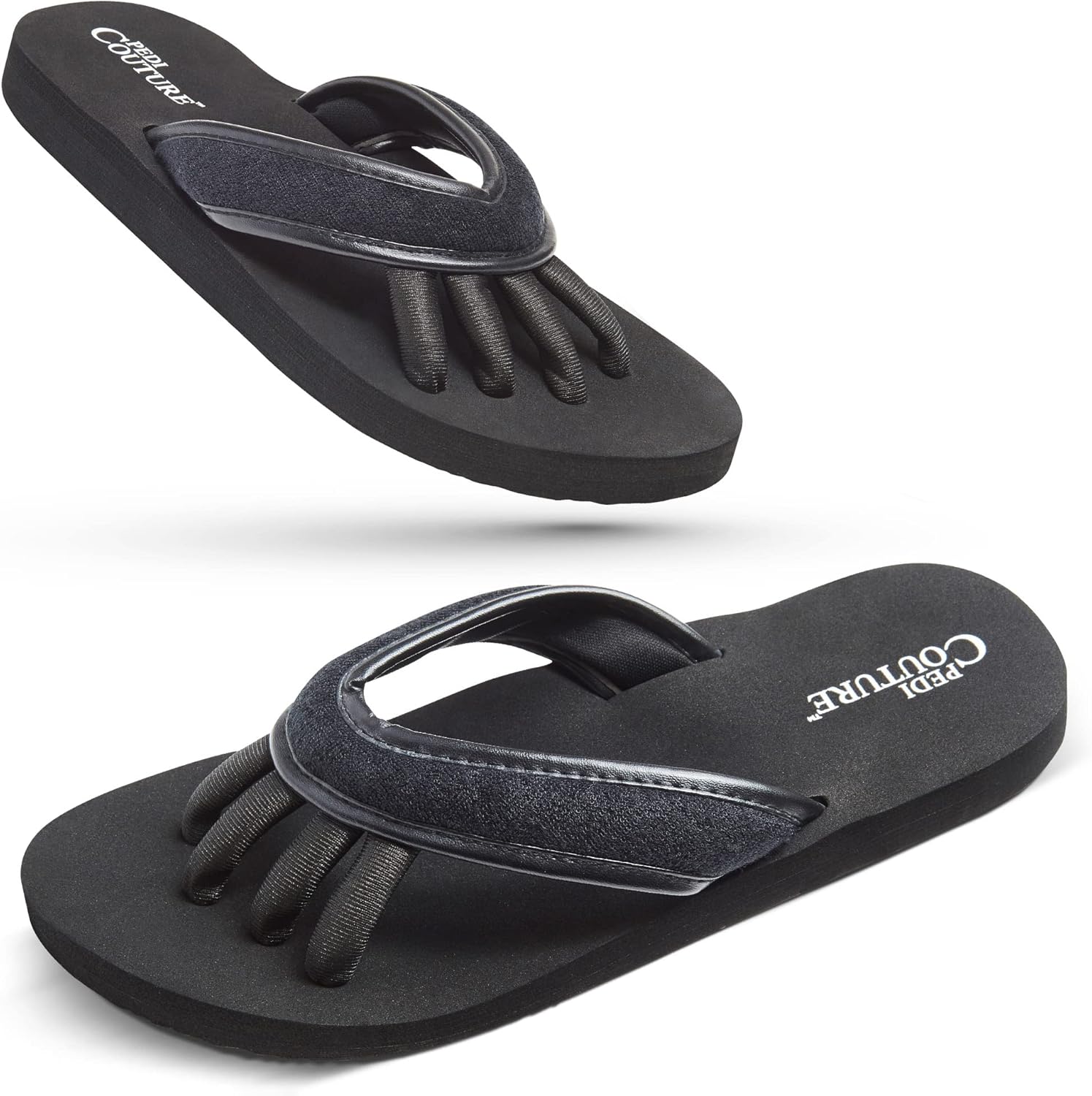 Pedicure Sandals with Built In Toe Separators for Comfort