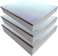 Gel-Infused Memory Foam Chair Cushion 5in x 20in x 20in - 3 Pack