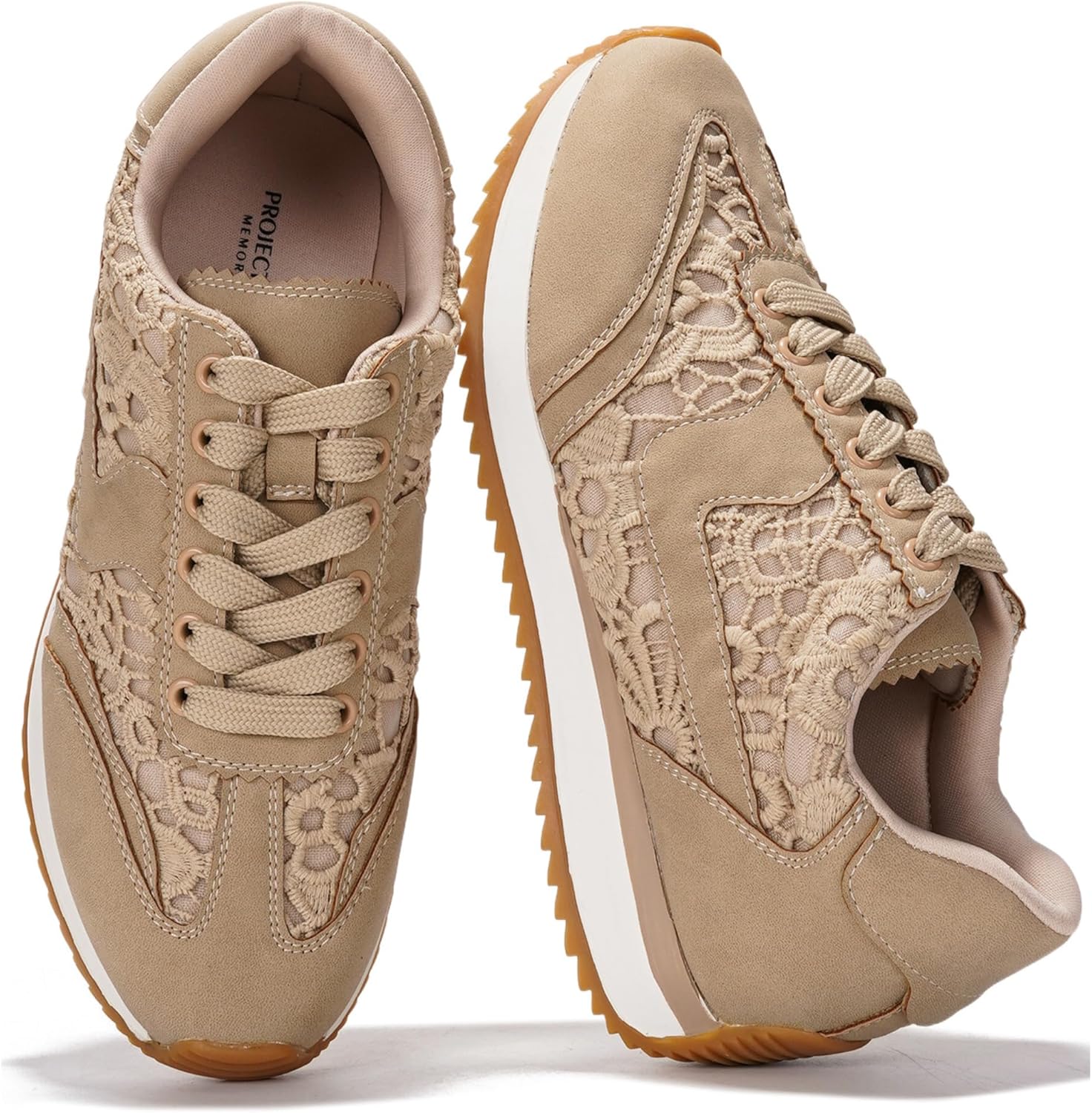 Project Cloud Sneakers for Women: Lightweight Lace-Up Comfort