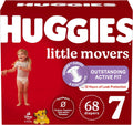 Huggies Little Movers Size 7 Diapers for Active Toddler Comfort