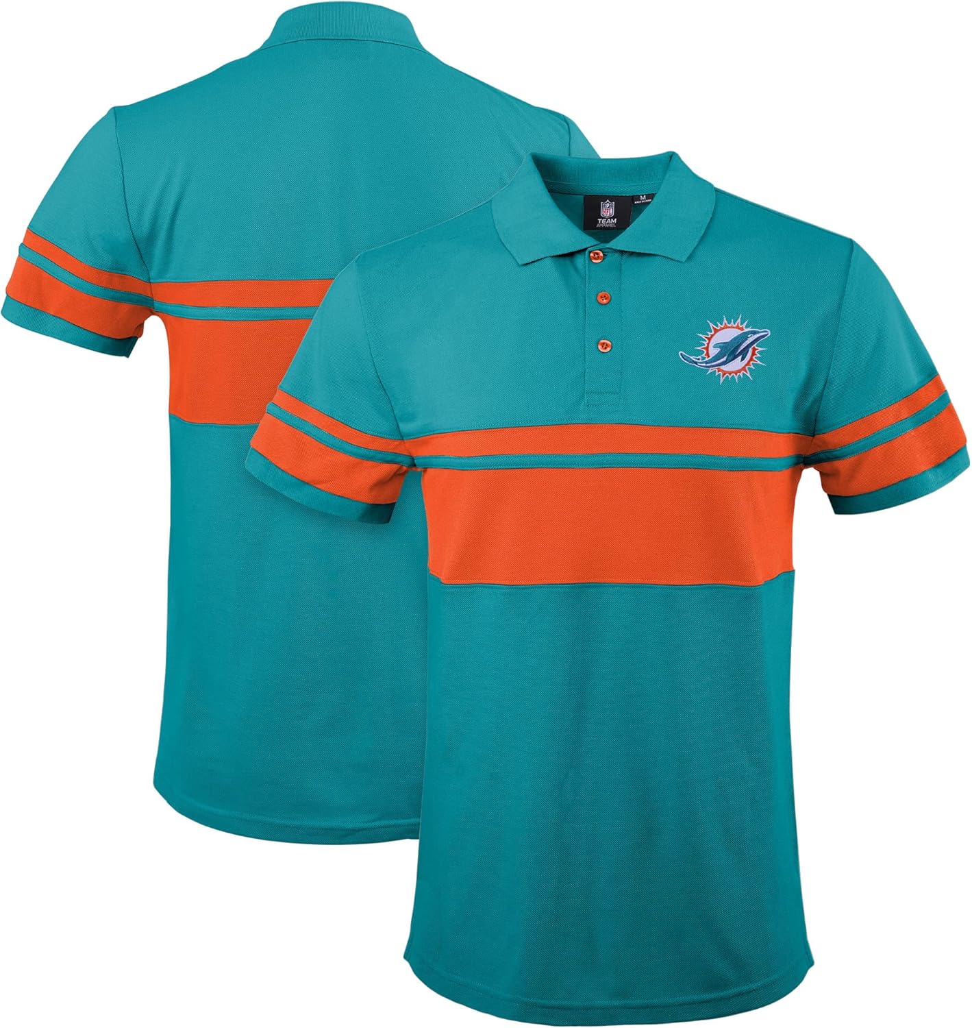 FOCO NFL Football Team Color Chest Stripe Men's Polo Shirt Review