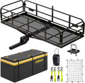 KAIRAY 500 Lbs Heavy Duty Hitch Mount Cargo Carrier - Folding 60x24in