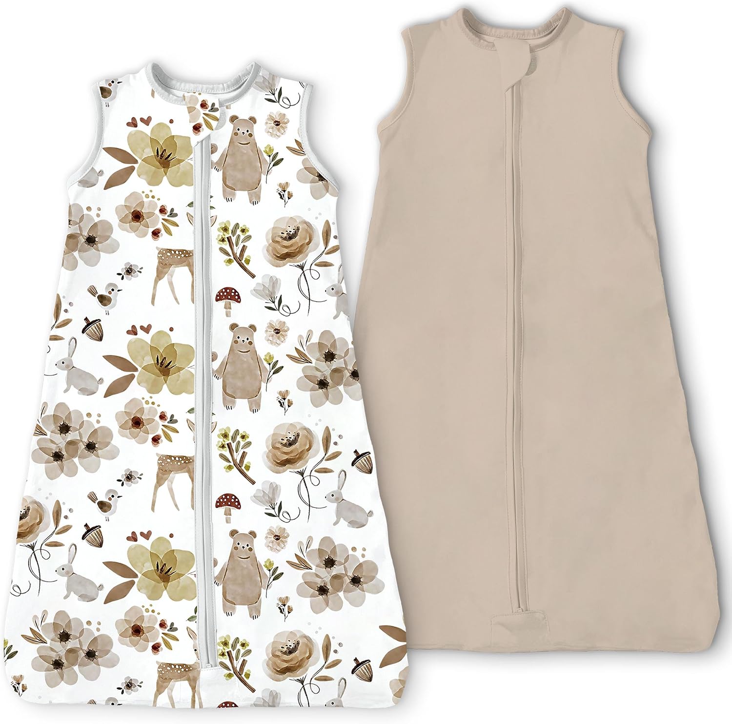 Toddler Sleep Sacks 2T-4T, Light Summer Wearable Blankets