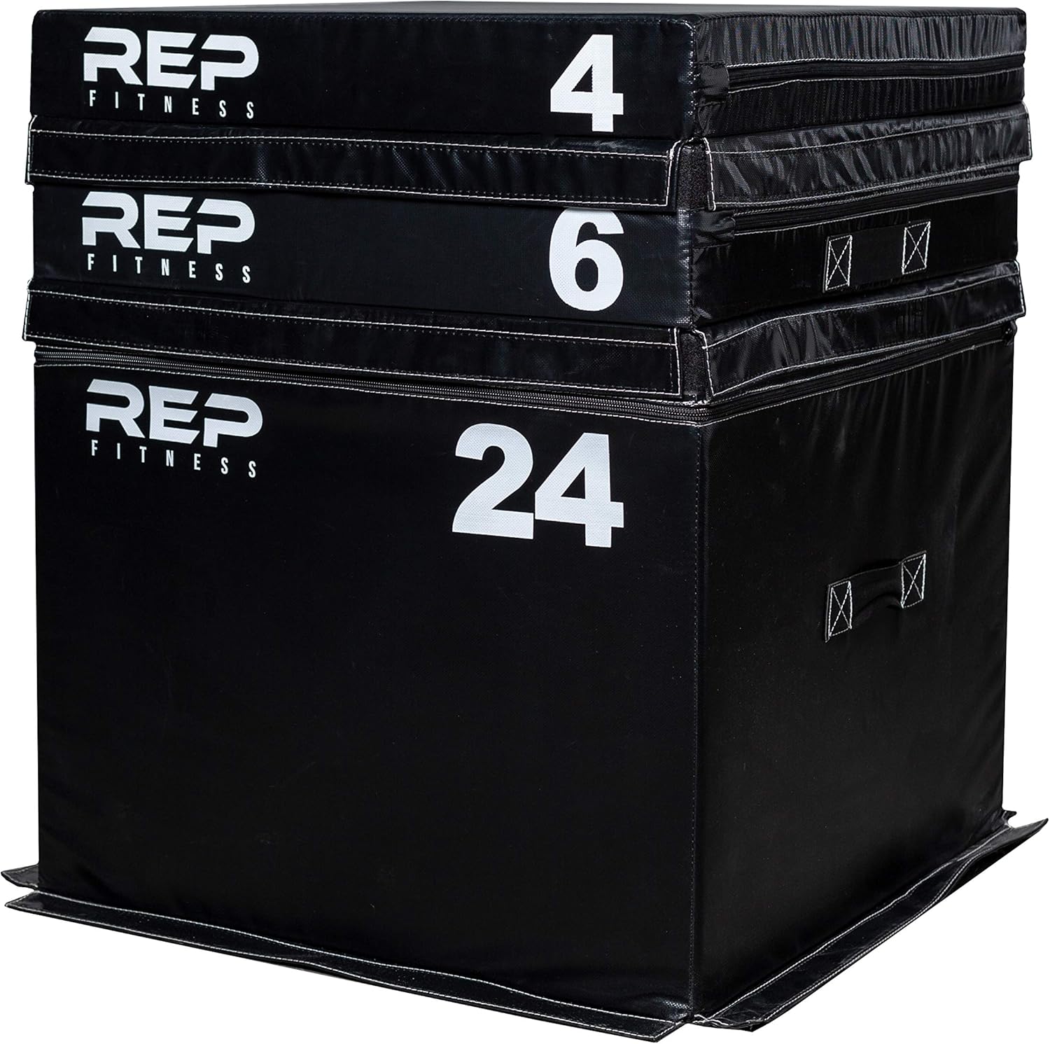 REP Fitness Stackable Soft Foam Plyo Boxes for Home Gym Training