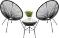 Outdoor Acapulco 3-Piece Bistro Set for Stylish Patios