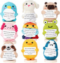 Cheerpal Adventurous Animals Crochet Animal Pack w/Stand (9 pc) - Cute