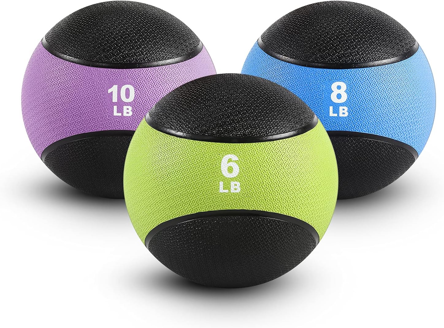 RitFit Weighted Medicine Ball for Core Strength & Balance Training