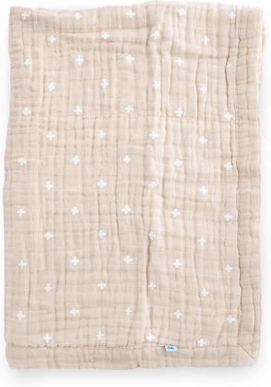 Little Unicorn Newborn Receiving Quilt - Ultra-Soft Muslin Blanket