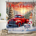 Farmhouse Christmas Shower Curtain Set Review