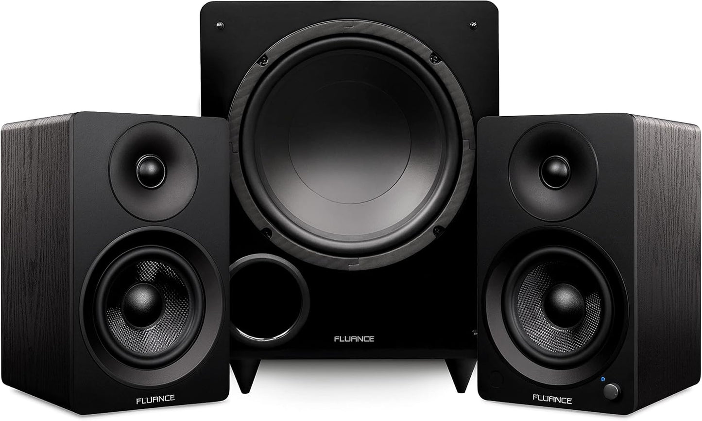 Dynamic Sound Duo: Fluance Ai41 Speakers + DB10 Subwoofer