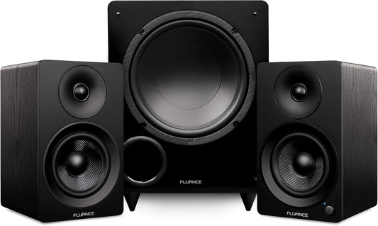 Dynamic Sound Duo: Fluance Ai41 Speakers + DB10 Subwoofer
