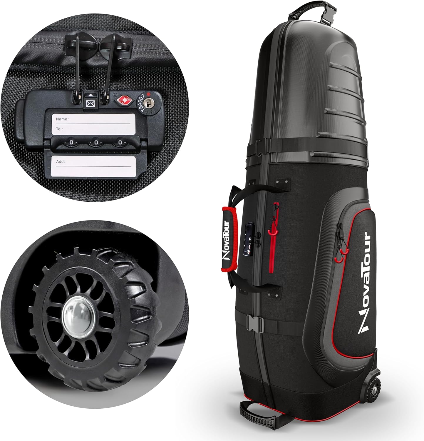 NovaTour Golf Travel Bag: Ultimate Protection & Portability