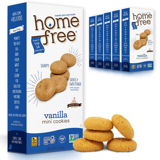 Homefree Mini Vanilla Cookies - Allergy Friendly Treats You Can Trust