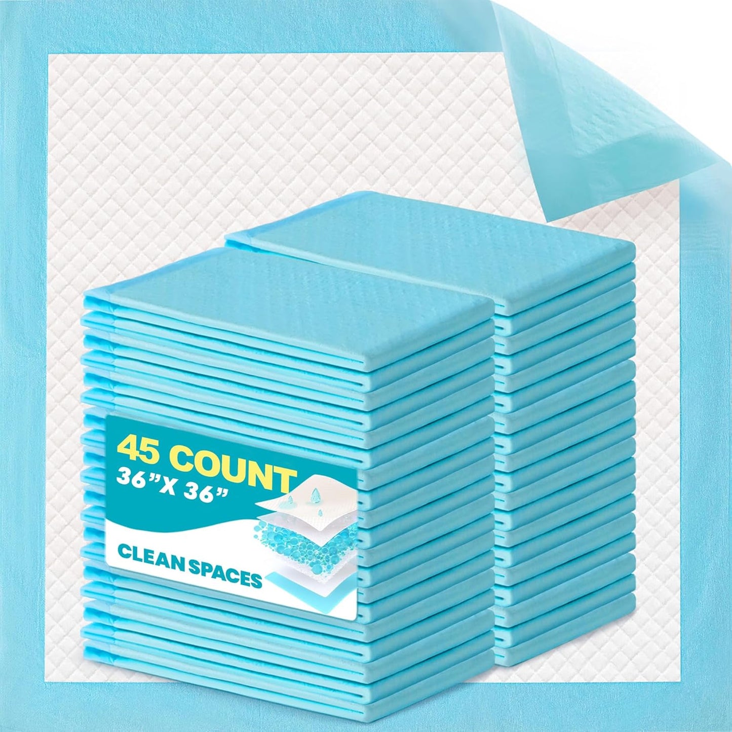 100 Count Disposable Bed Pads for Adult Incontinence Protection