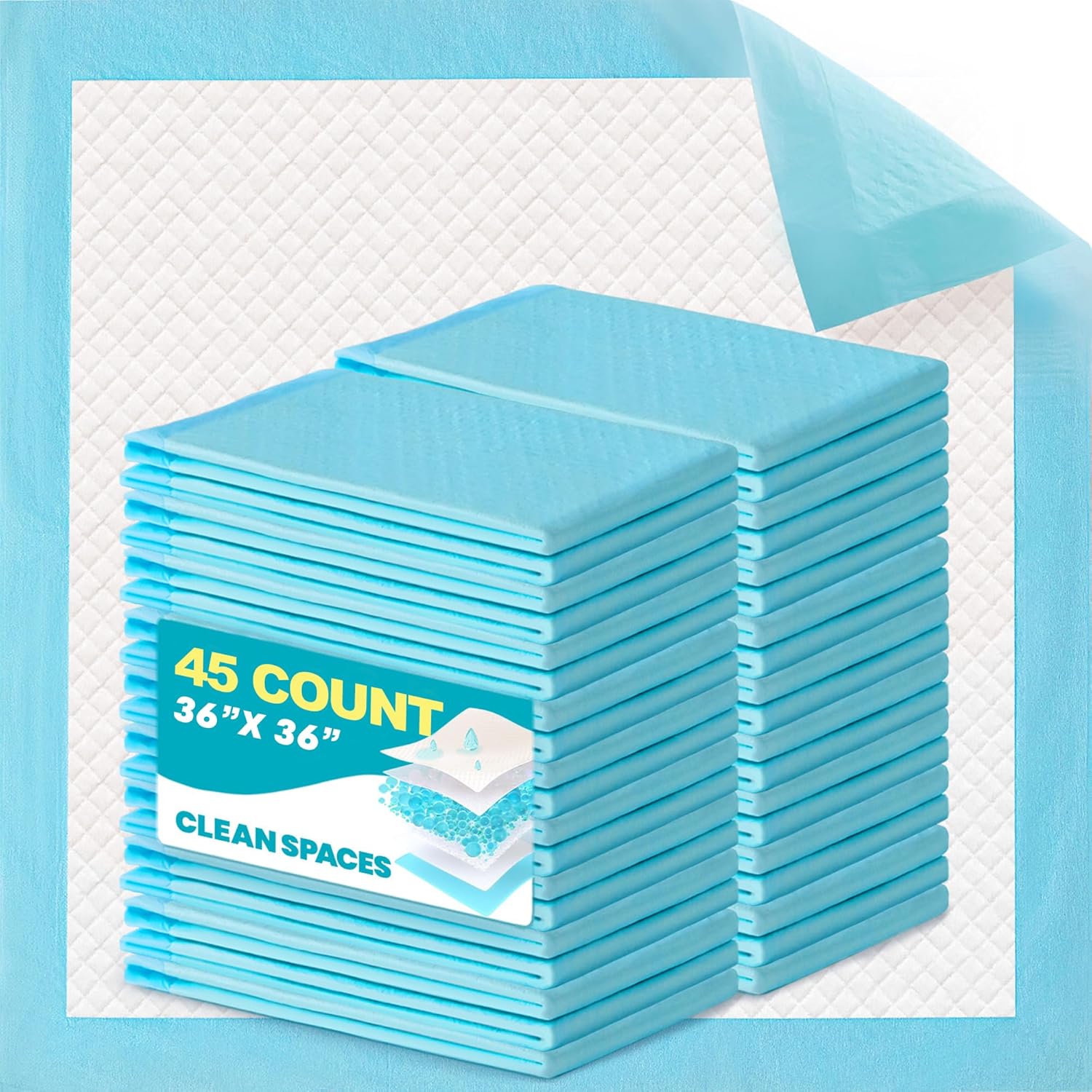 100 Count Disposable Bed Pads for Adult Incontinence Protection
