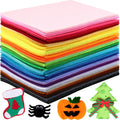 Reginary 120 Pcs 12 x 8 in Felt Sheets for Craft - 40 Colors, Large
