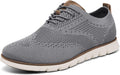 Wide Casual Dress Sneakers for Men - Comfortable Business Walkers