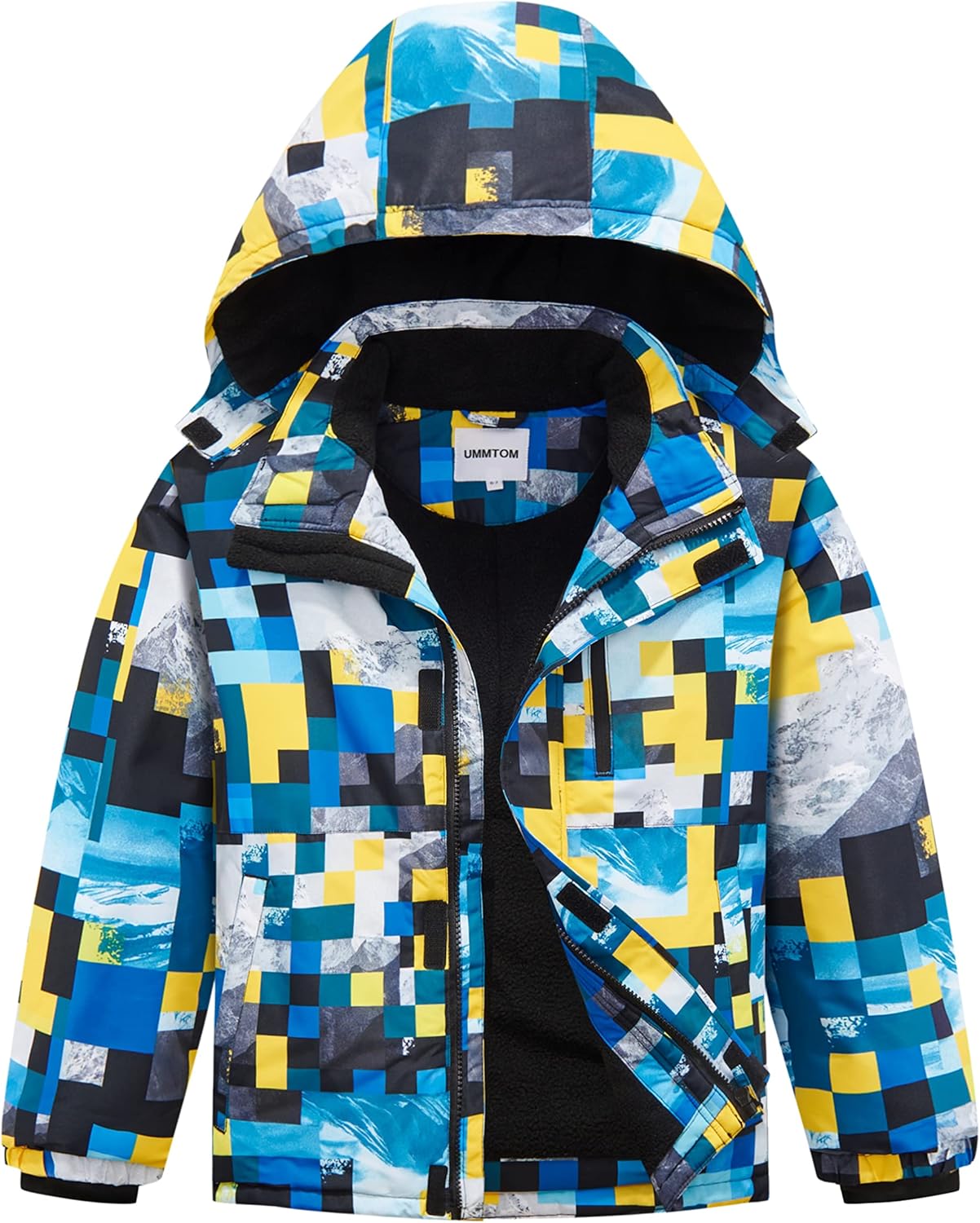 Boys Waterproof Ski Jacket for Warm Winter Adventures