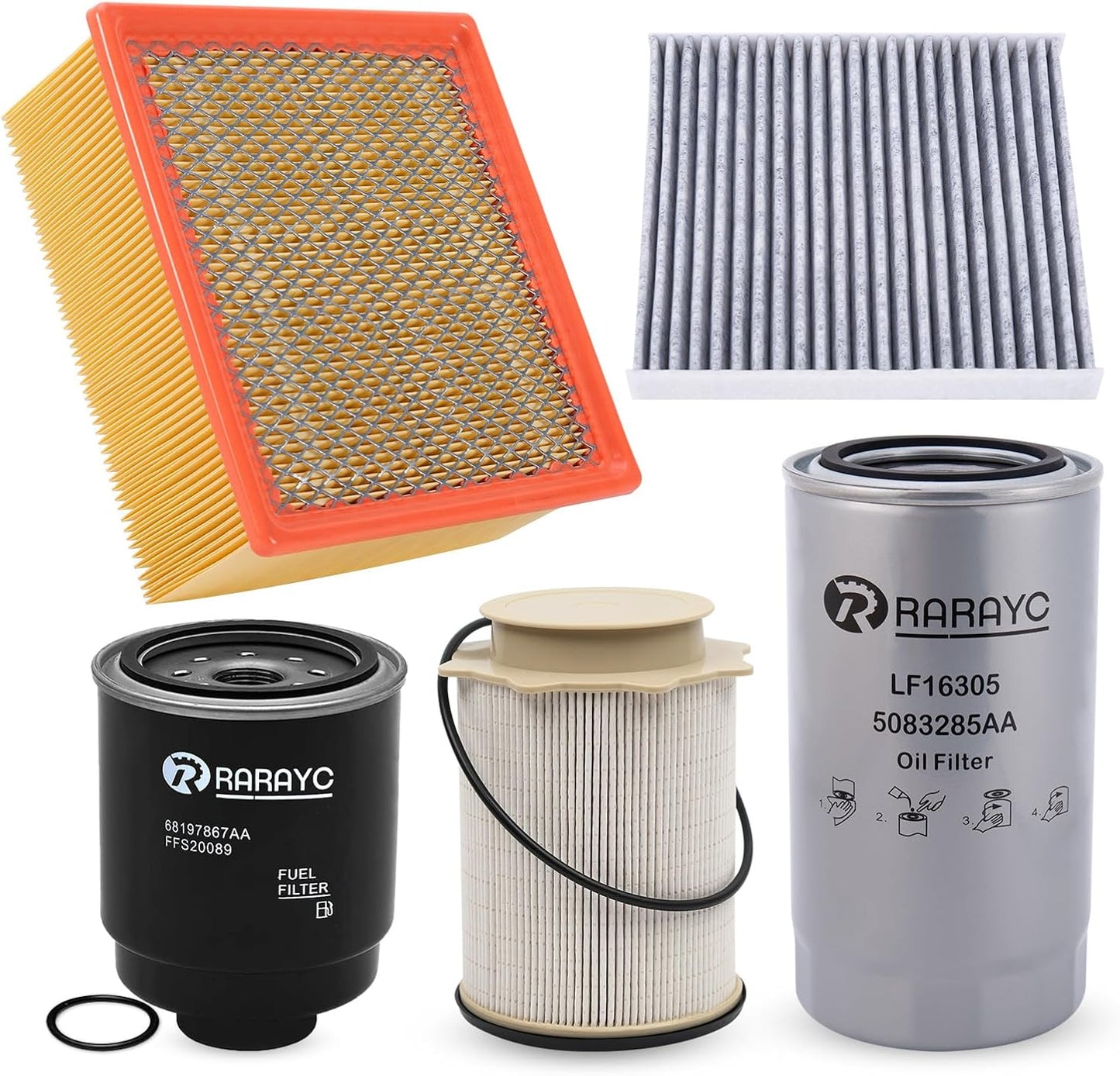 6.7L Cummins Fuel Filter Kit for Dodge Ram 2013-2018 Models