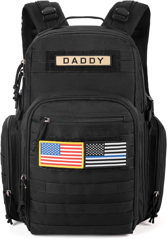 Waterproof Military Diaper Bag for Active Dads