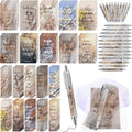 Bible Gifts Set 200 Pcs - Bulk Christian Bookmarks, Pens & Notebooks