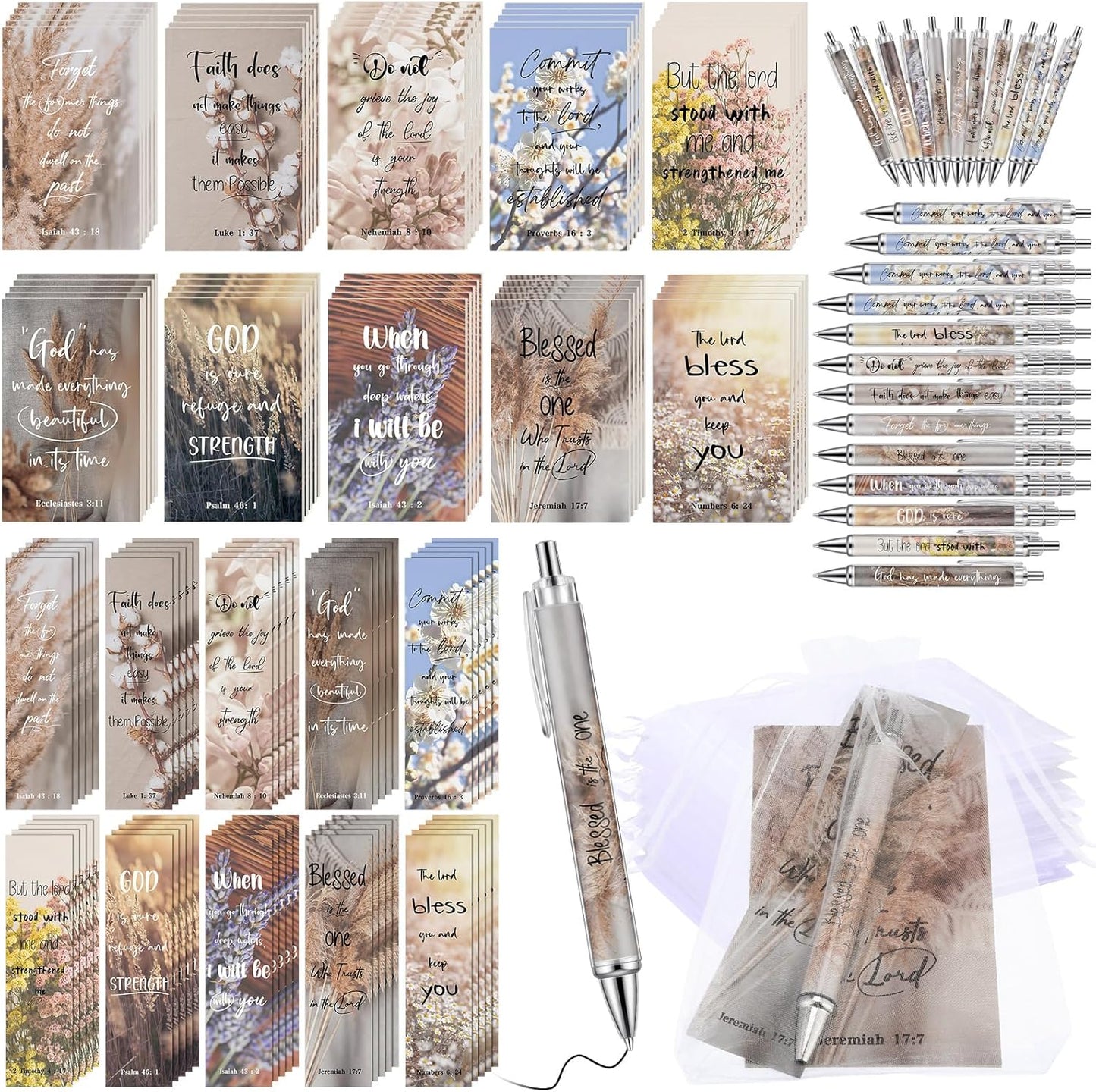 Divine Bundle: Bible Gifts Set + Bookmarks, Pens, Notebooks & Bags!